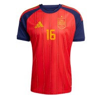 Spanien Rodri Hernandez #16 Hjemmebanetrøje VM 2026 Kortærmet